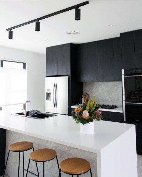 Magnificent Track Lighting Design Ideas For Kitchen