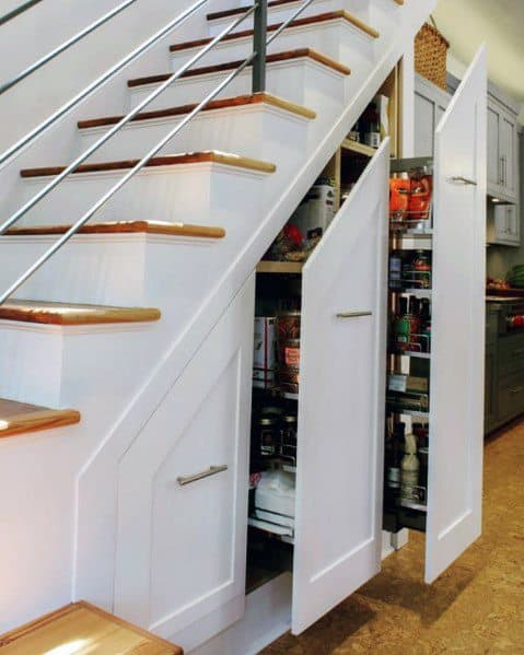 under stairs pantry storage