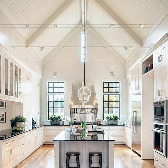 Magnificent Vaulted Ceiling Design Ideas Kitchen