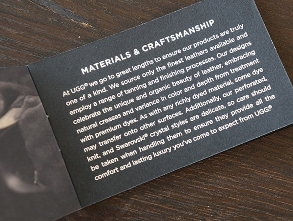 Magnusson Ugg Boot Materials And Craftmanship