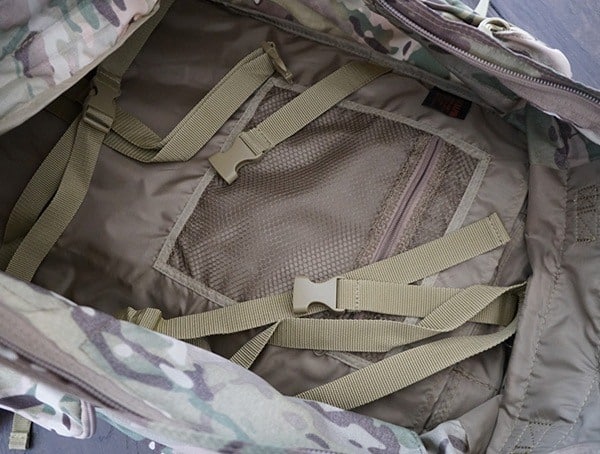 Main Backpack Interior Storage Mercury Tactical Recon