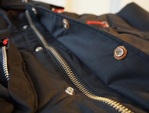 Main Center Zipper With Leather Button Details Topo Designs Mountain Jacket For Guys