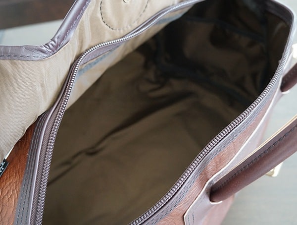 Main Compartment Duluth Pack Bison Leather Sportsman Duffel For Men