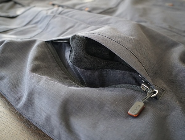 Main Lower Side Pockets Walls Modern Work Insulated Mens Rain Jacket