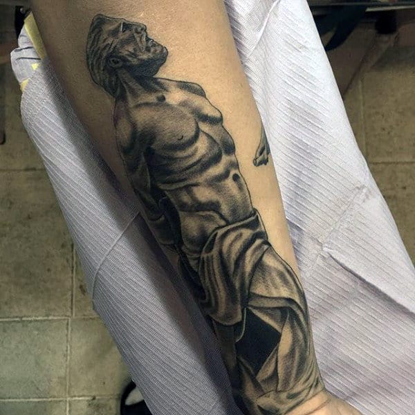 Male Ancient Greek Tattoo