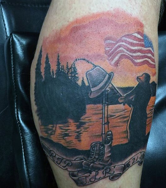 Male Bass Fish Tattoos