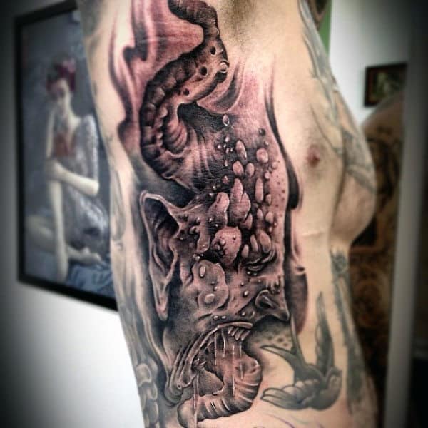 Male Demons Tattoo Designs