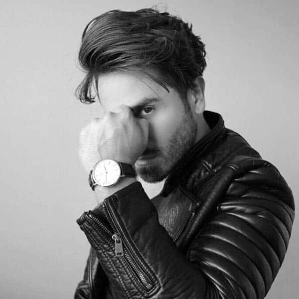 Male Flow Hairstyle Medium Long Length