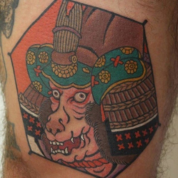 Male Japanse Kite Tattoo Ideas On Leg