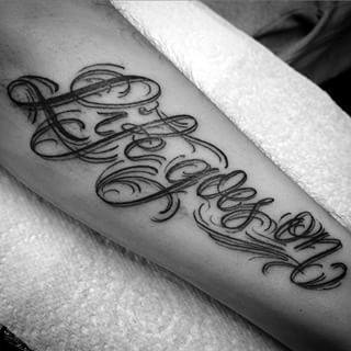 Male Life Goes On Tattoo Design Inspiration