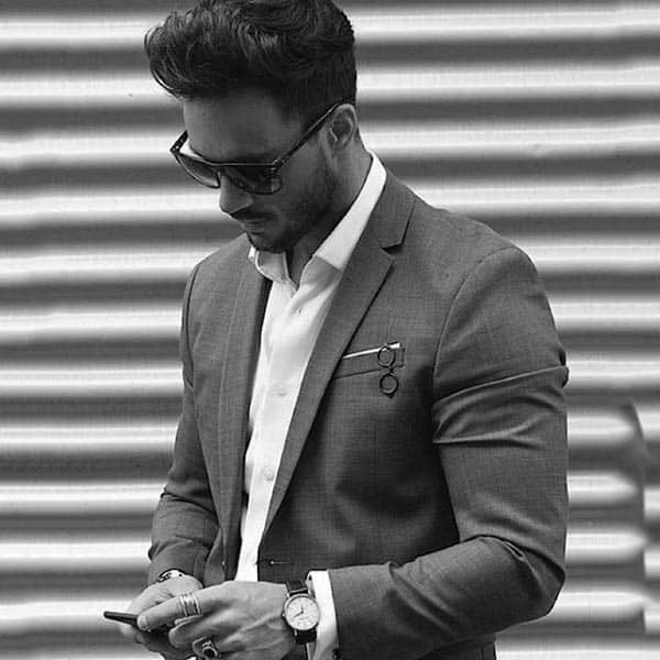 Male Medium Length Haircuts For Thick Wavy Hair