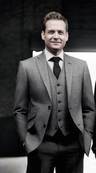 Male Modern Grey Suit Style Inspiration