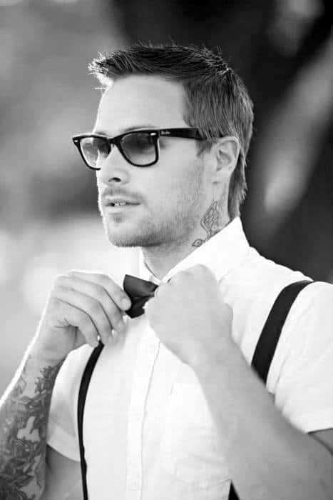 Male Straight Hair Styles Short