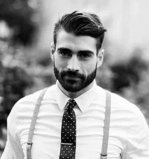Male Style Inspiration Short Haircut And Beard