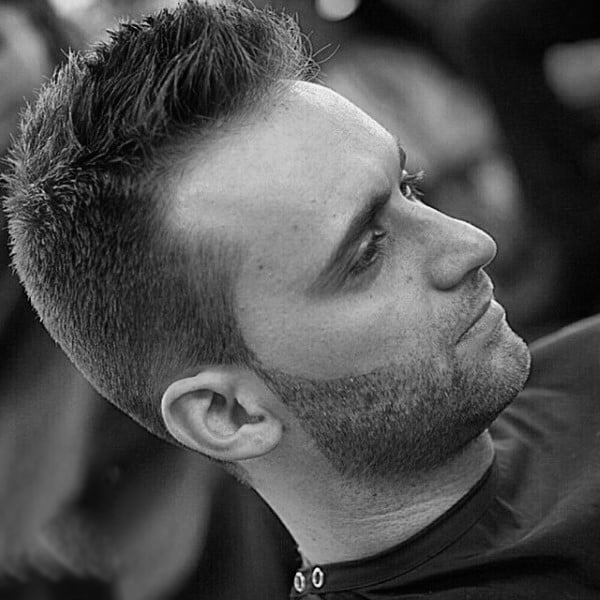 Male Taper Fade Mohawk Hairstyles