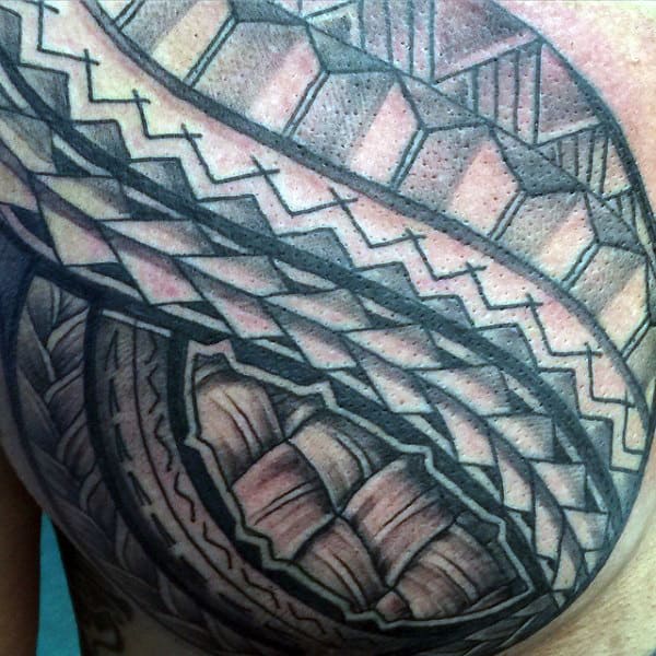 Male Tattoos Hawaiian