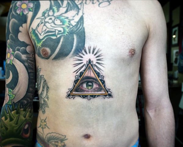 Male Torso Illuminati Tattii