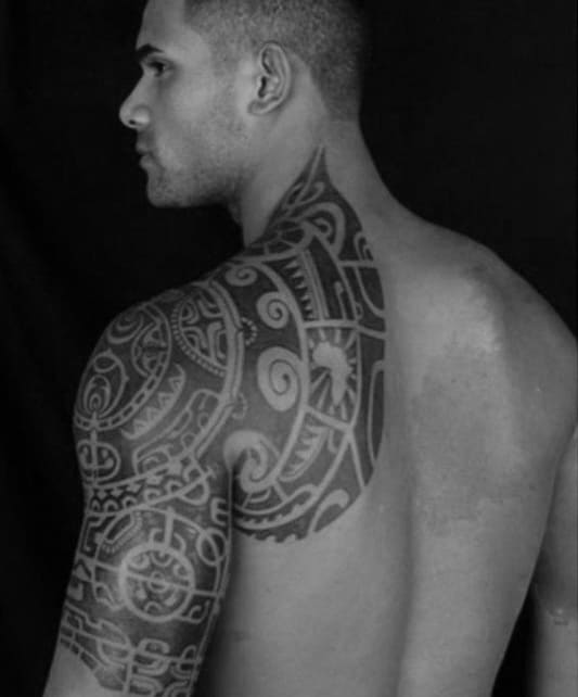 Male Tribal Tattoos On Back