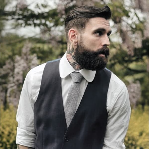 Male With Classy Beard Style