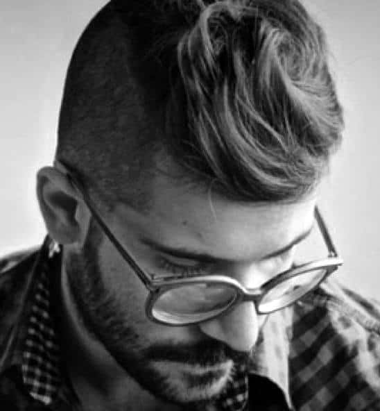 Male With Messy Hair