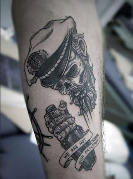 Males Tattoo Pirate
