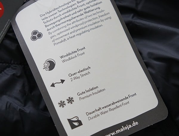 Maloja Clothing Samuelm Jacket For Men Features And Highlights