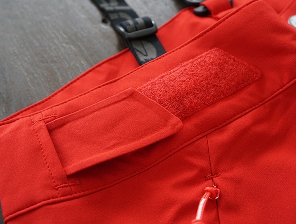 Maloja Tinusm Light 3 Layer Touring Pants For Men Adjustable Velcro Waist