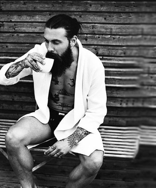 Man Bun Classic Long Hair For Guys