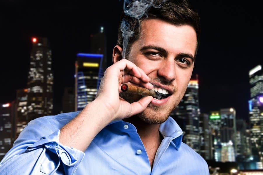 man don't care moral values while smoking