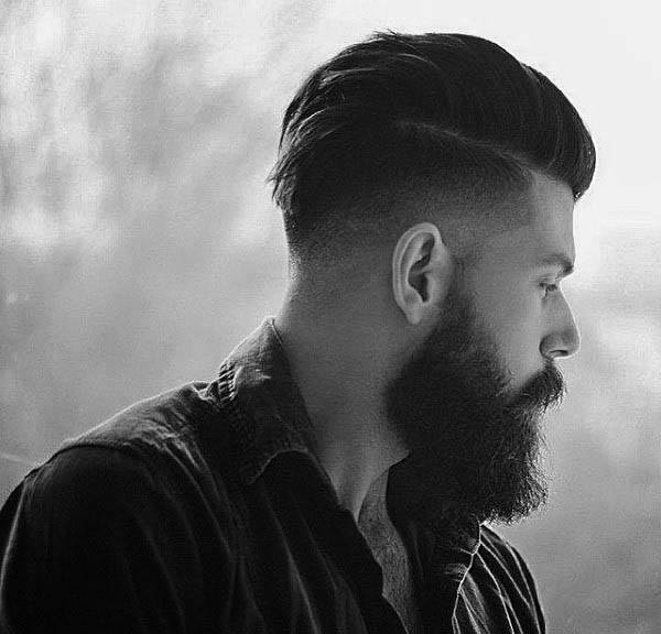 Man With A Low Fade Haircut