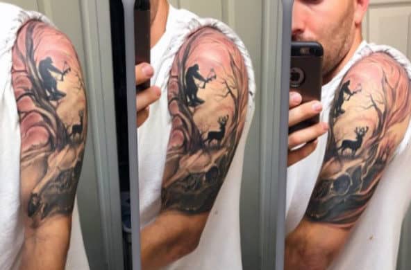 Man With Dark Hunter Tattoo