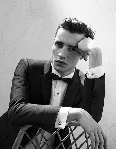 Man With Formal Attire And Classy Haircut