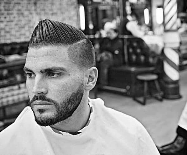 Man With Low Taper Fade Haircut