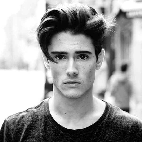 Man With Wavy Hair Medium Length