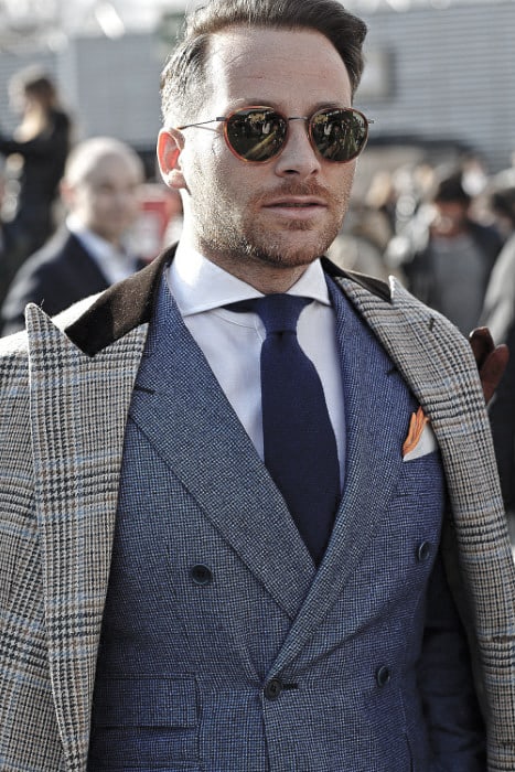 Man With Winter Outfits Fashionable Style Look