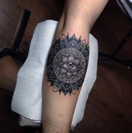 Mandala Eye Tattoo