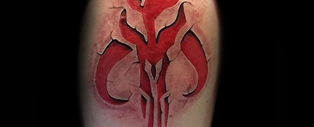 Mandalorian Tattoo Designs For Men