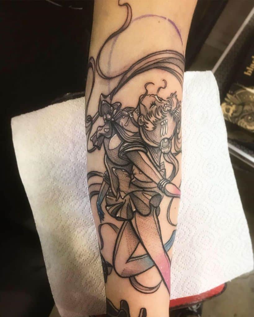 Manga Sailor Moon Tattoo