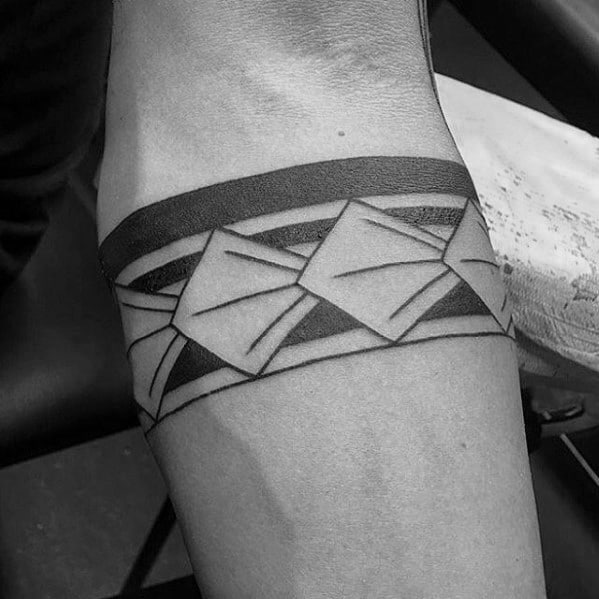 Manly Armband Tribal Male Tattoos
