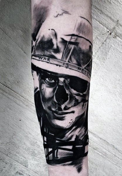 Manly Best Military Tattoo
