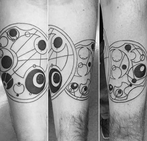 Manly Gallifreyan Male Tattoo Ideas On Arm