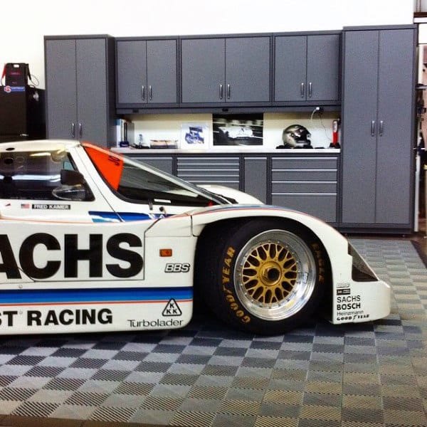 heavy-duty stainless steel garage storage 