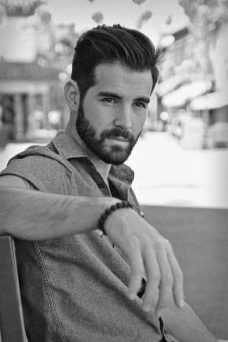 Manly Medium Hairstyles For Men With Thick Hair