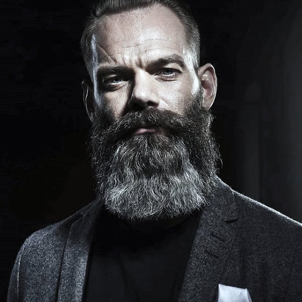 Manly Mens Grey Beard Style Ideas
