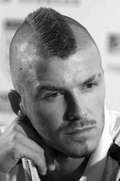 Manly Mohawk Style Haircut