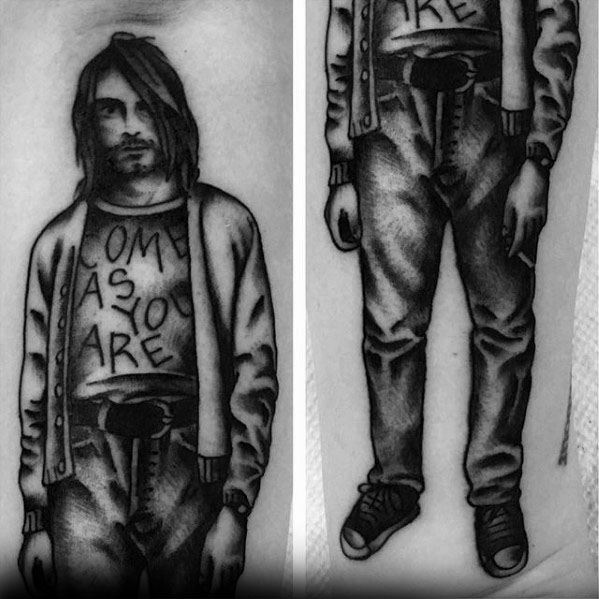 Manly Nirvana Tattoo Design Ideas For Men