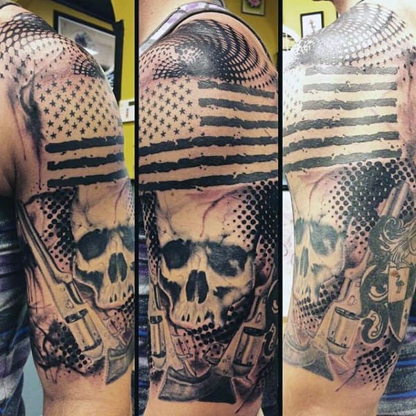Manly Unique Military Tattoos