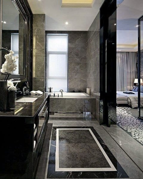 concrete marble interior