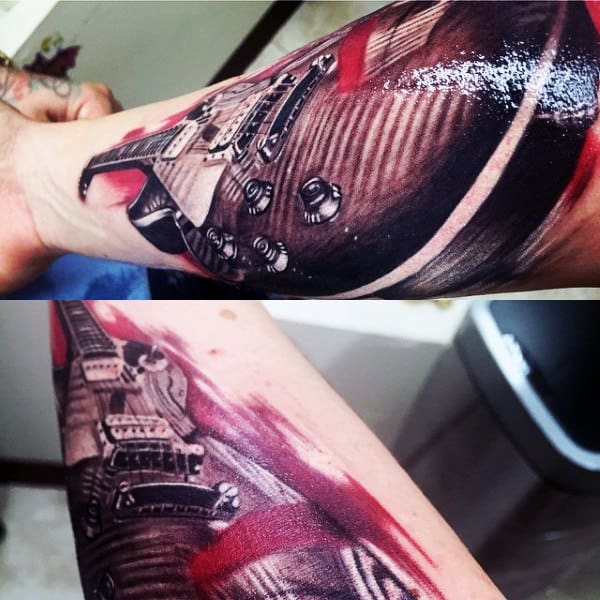 Martin Men's Tattoo Guitar