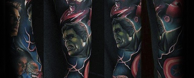 Marvel Tattoos For Men